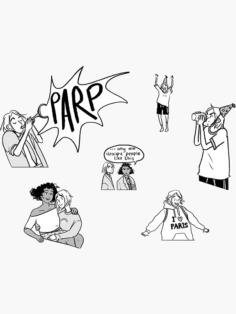 Darcy Heartstopper Stickers Sticker For Sale By Olivthebuilder Redbubble 5550