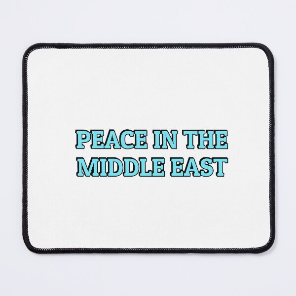 Item preview, PEACE IN THE MIDDLE EAST blue designed and sold by Inspirationmotivation.