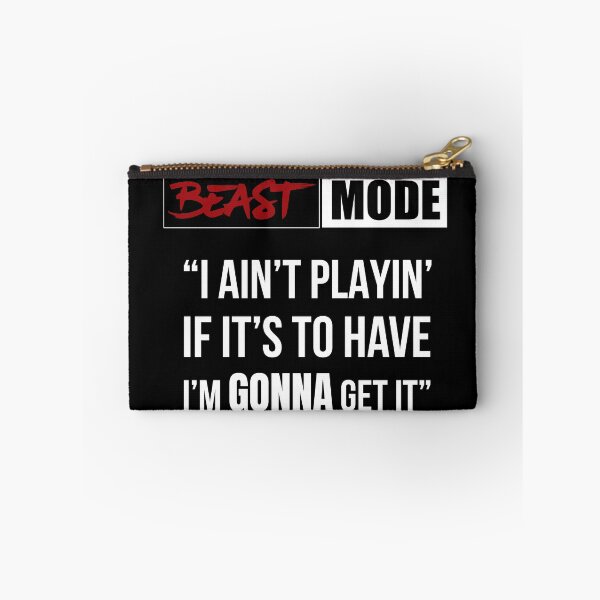 Item preview, Beast Mode - I  Ain't Playin' designed and sold by RomeoSketches.
