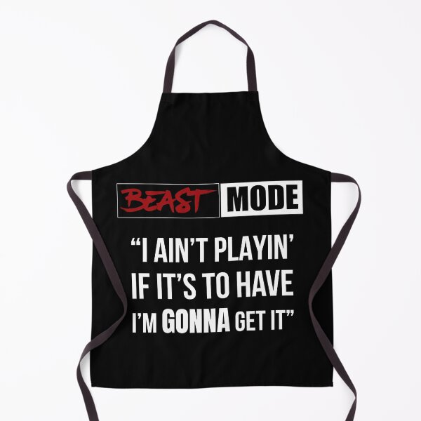 Item preview, Beast Mode - I Ain't Playin' designed and sold by RomeoSketches.