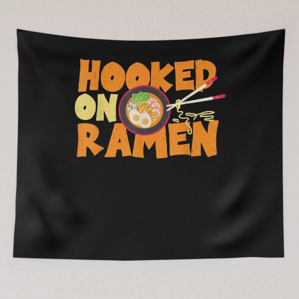 Item preview, Hooked On Ra Japanese Noodle Pun designed and sold by aliceshe.