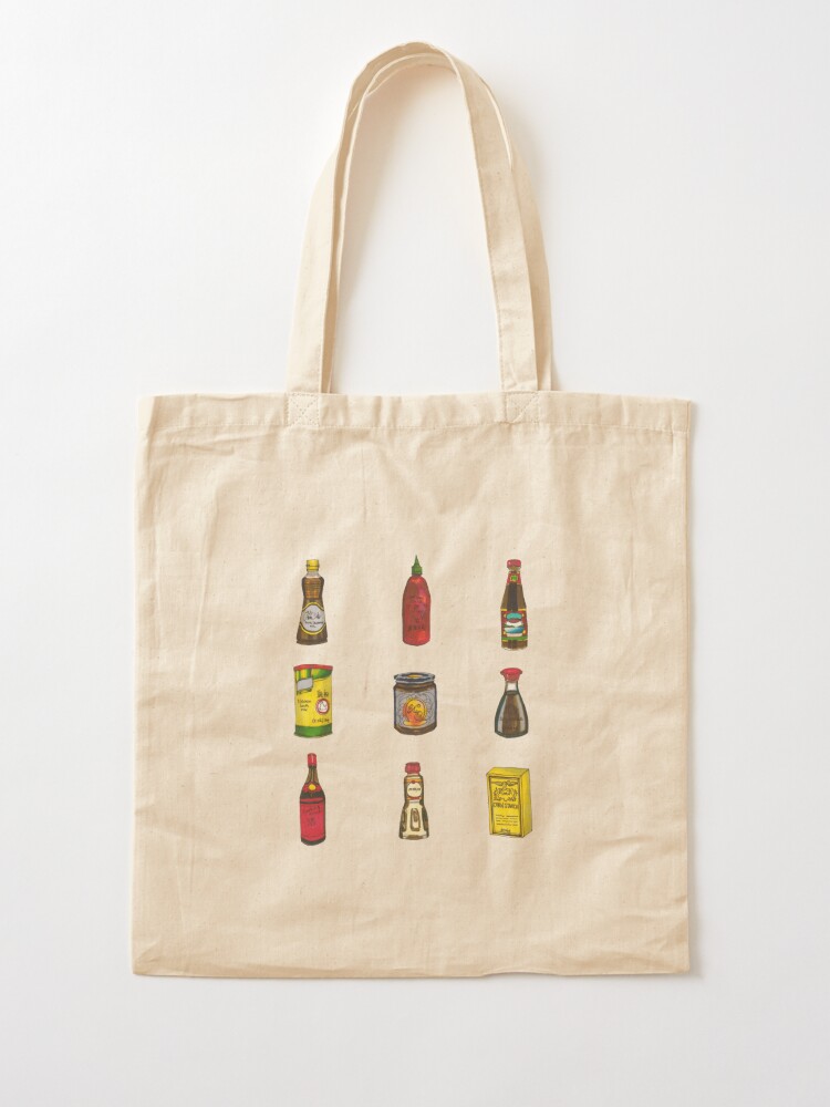 Asian Sauces Tote Bag