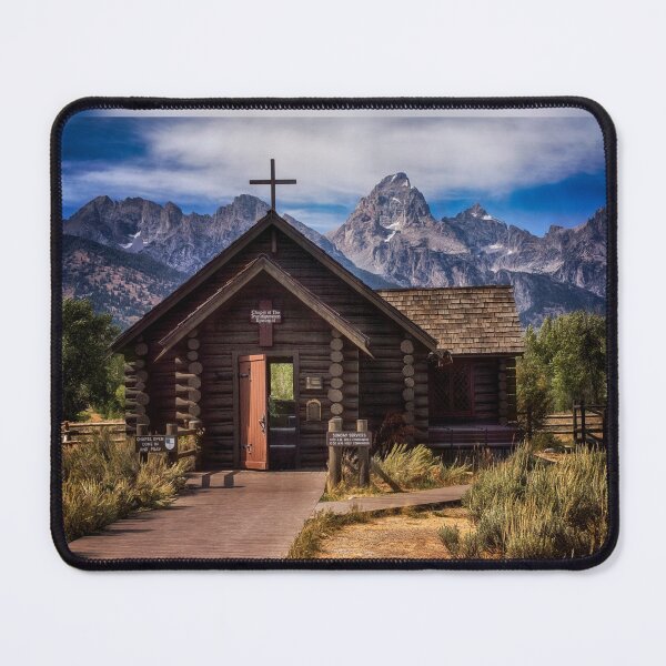Item preview, Mountain Chapel - Grand Teton National Park designed and sold by Kathy Weaver.