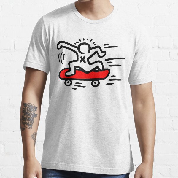 keith haring skateboard shirt