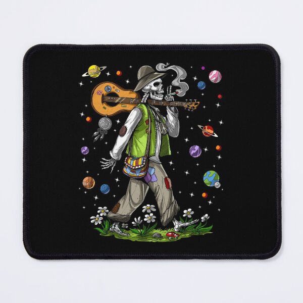 Item preview, Skeleton Hippie Stoner designed and sold by underheaven.