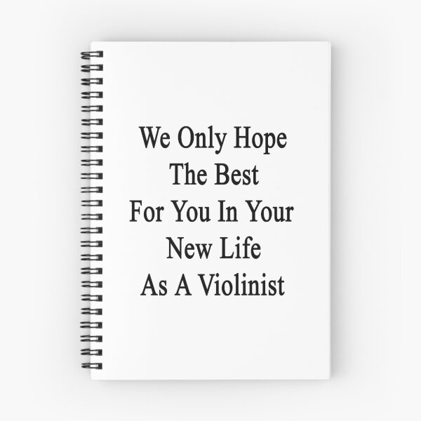Item preview, We Only Hope The Best For You In Your New Life As A Violinist  designed and sold by supernova23.