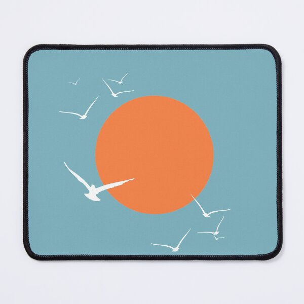 Item preview, Sun Sky Seagulls Bids Minimal Art designed and sold by Anna Lemos.