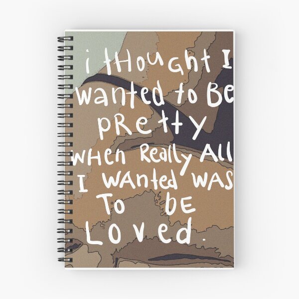 Item preview, pretty or loved designed and sold by ge-dichtend.