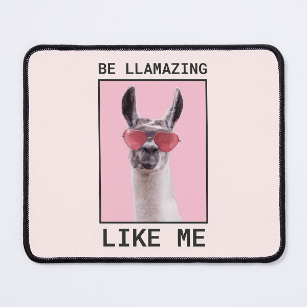 Item preview, Llama Quote "Be llamazing like me" - Funny Llama designed and sold by TamGustam.