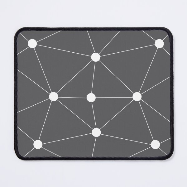 Item preview, Abstract geometric pattern - gray and white. designed and sold by K.S ART.