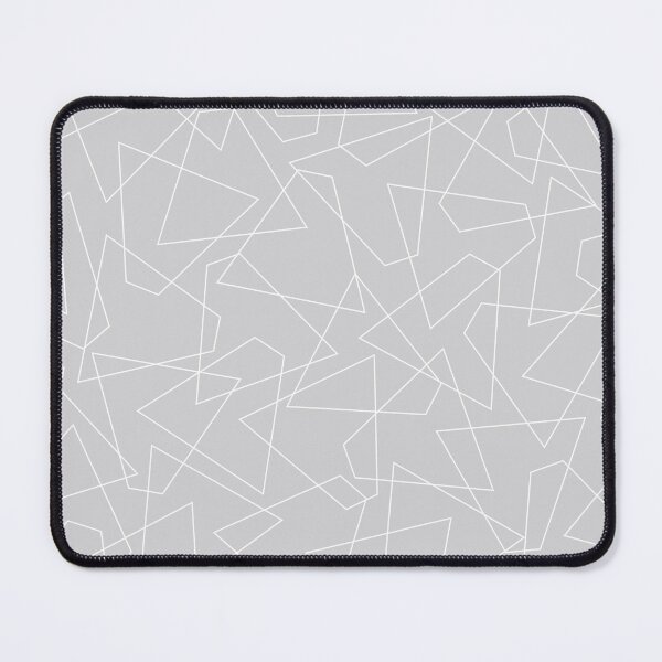 Item preview, Abstract geometric pattern - gray and white. designed and sold by K.S ART.