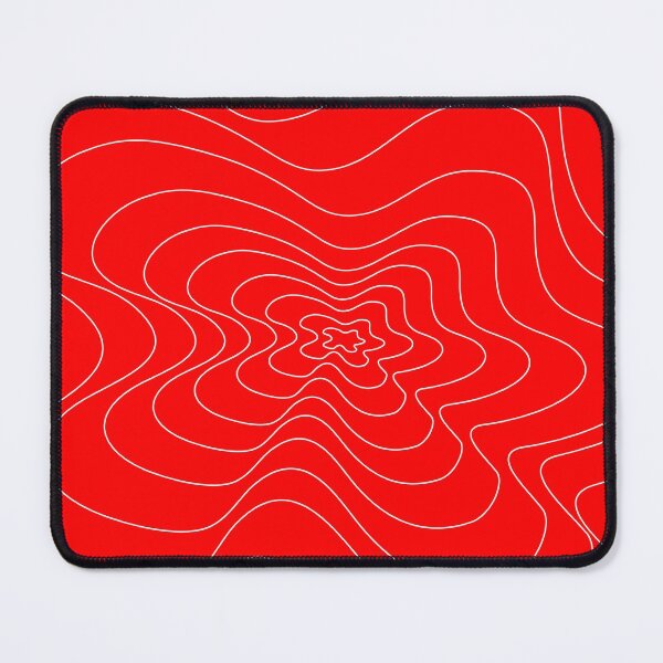 Item preview, Abstract pattern - red and white. designed and sold by K.S ART.
