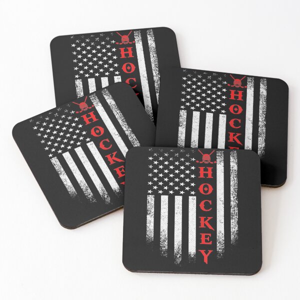 Item preview, Vintage Usa Ice Hockey American Flag Distressed Patriotic designed and sold by aliceshe.