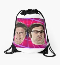 Tim and Eric Awesome Show Drawstring Bag