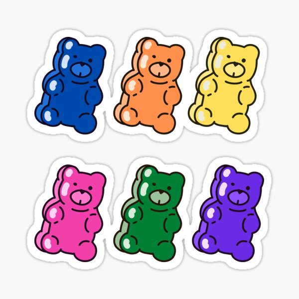 Item preview, Gummy Bear Colorful Pack  designed and sold by Lindsey2022.