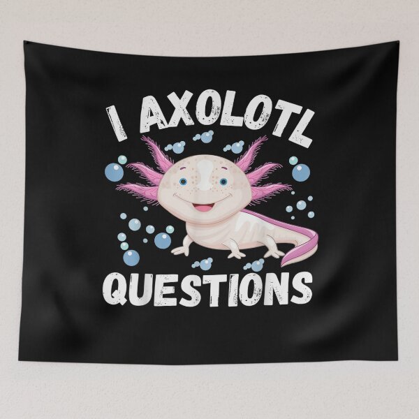 Item preview, I Axolotl Questions Ba Pastel Goth designed and sold by aliceshe.