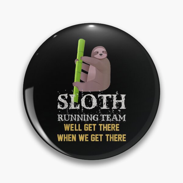 Item preview, Cool Sloth Running Team designed and sold by lucretia155.