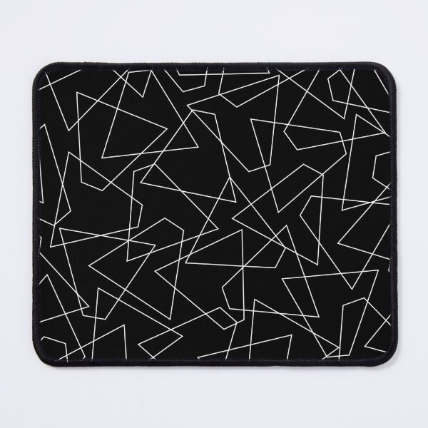 Item preview, Abstract geometric pattern - black and white. designed and sold by K.S ART.