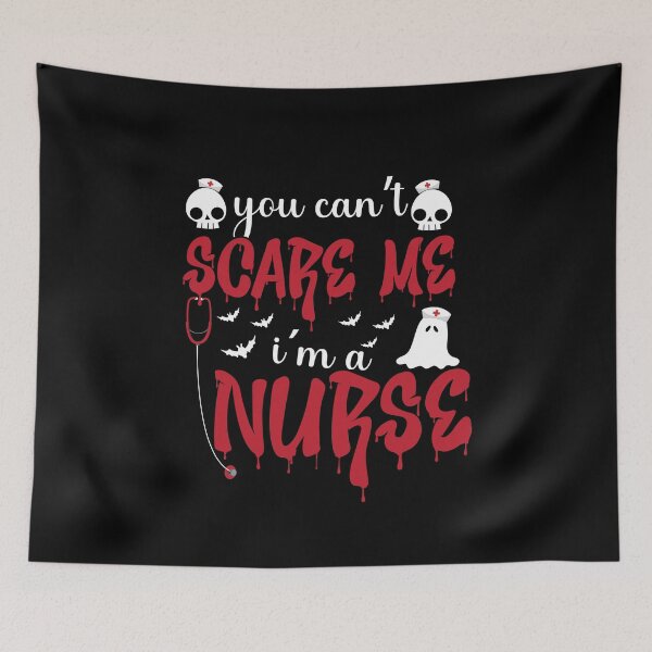 Item preview, You can't scare me I'm a nurse funny gift for Halloween  designed and sold by patroart.