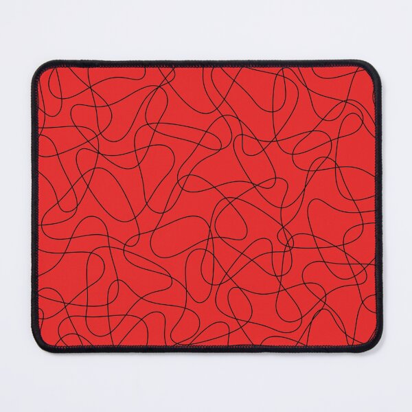 Item preview, Abstract pattern - red and black. designed and sold by K.S ART.