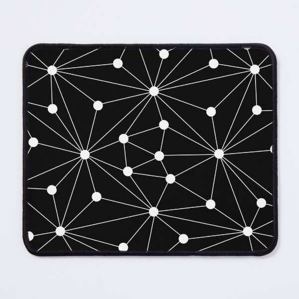 Item preview, Abstract geometric pattern - black and white. designed and sold by K.S ART.