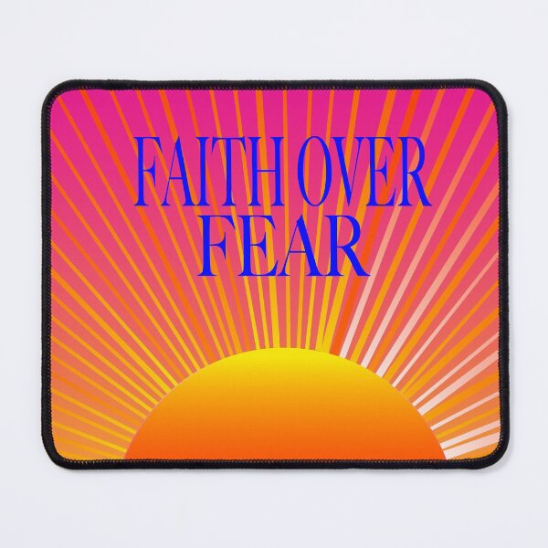 Item preview, Faith Over Fear Sunrise graphic designed and sold by EdwardMonet.