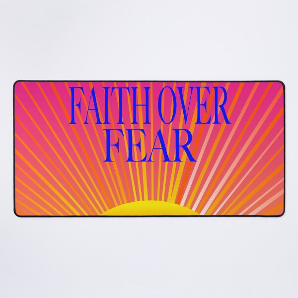 Item preview, Faith Over Fear Sunrise graphic designed and sold by EdwardMonet.