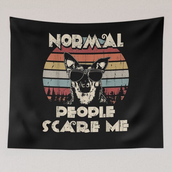 Item preview, Normal People Scare Me Not My Dutch Shepherd designed and sold by lucretia155.