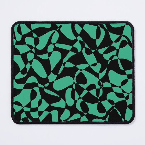 Item preview, Abstract pattern - green and black. designed and sold by K.S ART.