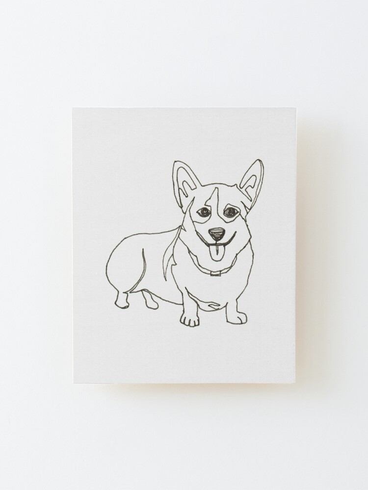 Corgi Bookstack Art: Canvas Prints, Frames & Posters