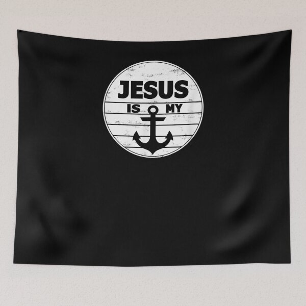 Item preview, Jesus Is My Anchor Fatih God Christian Gift designed and sold by lucretia155.