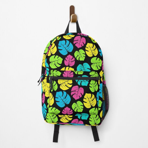 Item preview, Tropical Leaves Neon Pattern designed and sold by ZoollGraphics.