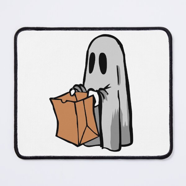 Item preview, Cute Ghost with Paper Bag designed and sold by Avani01.