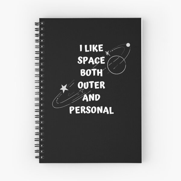 Item preview, I Like Space Both Outer And Personal designed and sold by WholesumArt.