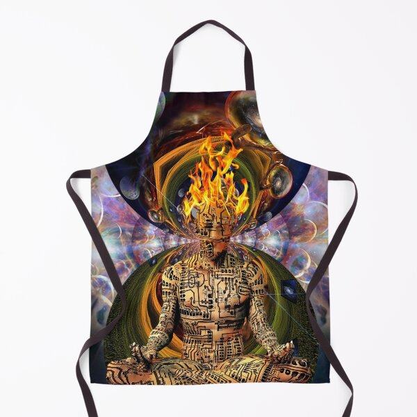 Item preview, Cyborg meditation designed and sold by rolffimages.