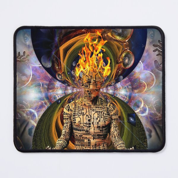 Item preview, Cyborg meditation designed and sold by rolffimages.