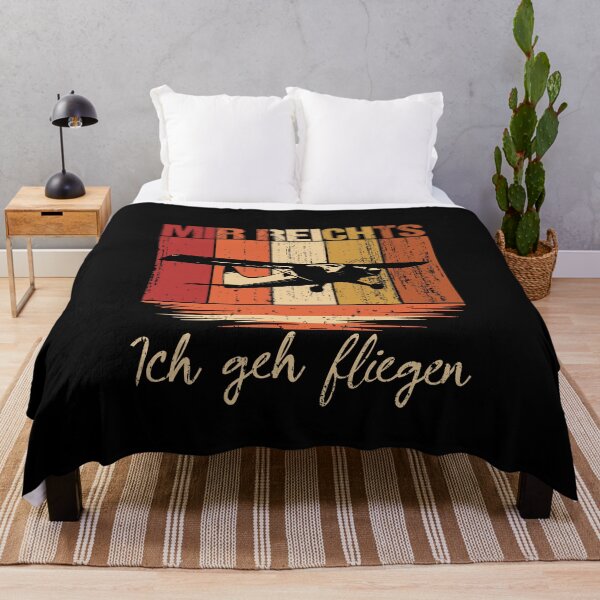 Artikelvorschau, Mir reichts Ich geh fliegen Pilot Flugzeug Reise Retro Vintage Design entworfen und verkauft von brunsch-print.