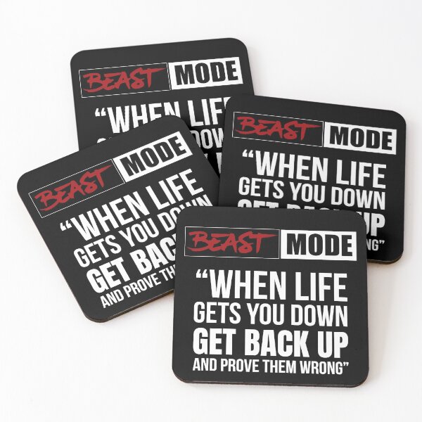Item preview, Beast Mode - When Life Gets You Down designed and sold by RomeoSketches.