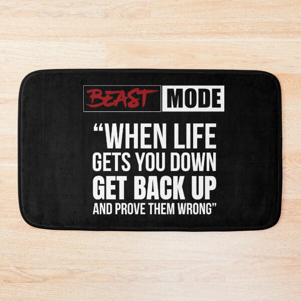Item preview, Beast Mode - When Life Gets You Down designed and sold by RomeoSketches.