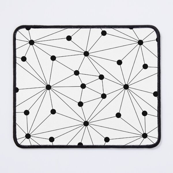 Item preview, Abstract geometric pattern - black and white. designed and sold by K.S ART.