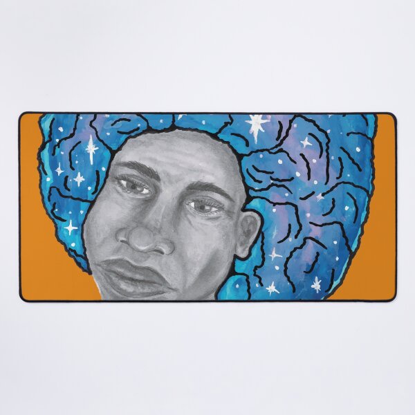 Item preview, 'Galactic Afro' - Hand Drawn Surrealistic Design designed and sold by TaltalimDesign.