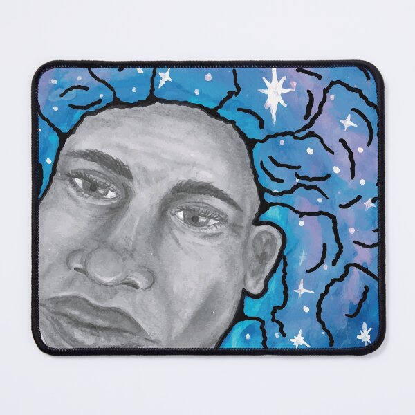Item preview, 'Galactic Afro' - Hand Drawn Surrealistic Design designed and sold by TaltalimDesign.