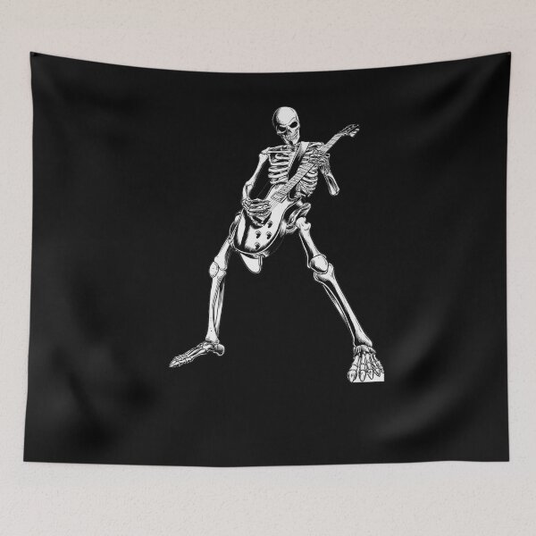 Item preview, Skeleton Playing Guitar Electric Acoustic Classical designed and sold by aliceshe.