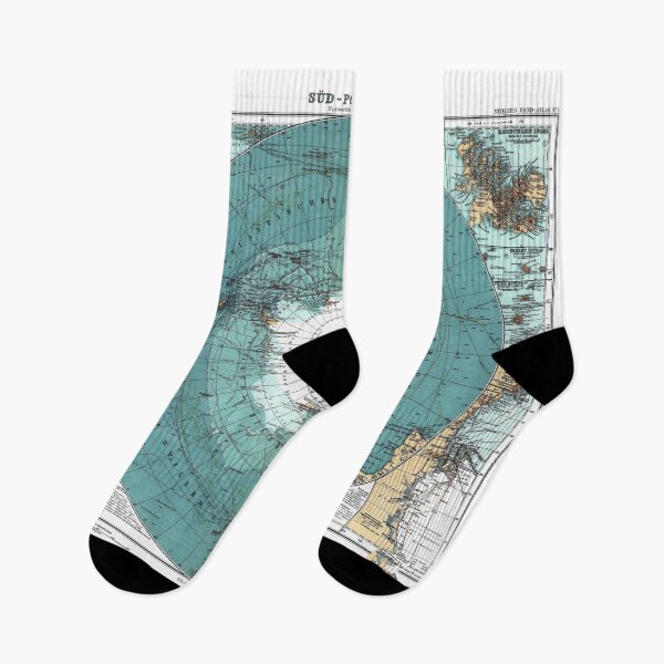 Item preview, Vintage Antarctica Map designed and sold by livianasgifts.
