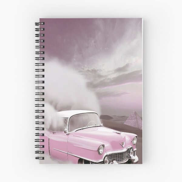 Item preview, Pink dune and vintage car designed and sold by Cattigal.