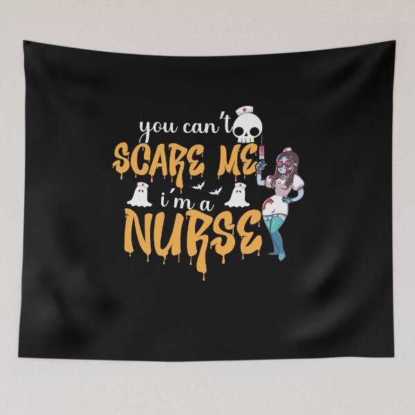 Item preview,  You can't scare me I'm a nurse funny gift for Halloween  designed and sold by patroart.