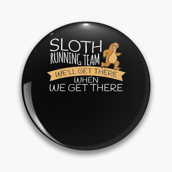 Item preview, Sloth Running Team Jogging Lazy Sleepy Motivation designed and sold by lucretia155.