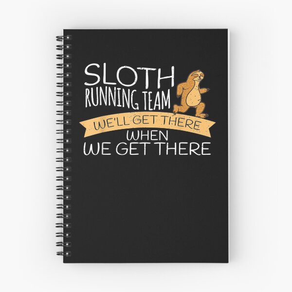 Item preview, Sloth Running Team Jogging Lazy Sleepy Motivation designed and sold by lucretia155.
