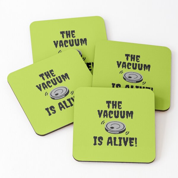 Item preview, The Vacuum Is Alive Novelty Haunted Robot Vacuum Gifts designed and sold by SavvyCleaner.