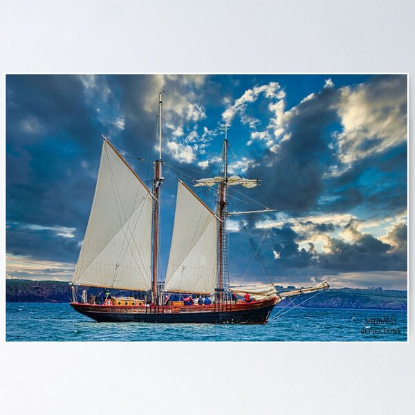Item preview, Gaff Rigged Schooner in Wales designed and sold by Sailmates Reflections.